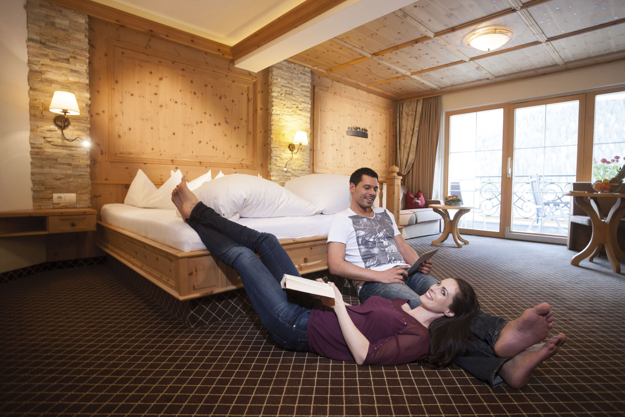 Relaxing holidays at the Hotel Kindl in the Stubai Valley
