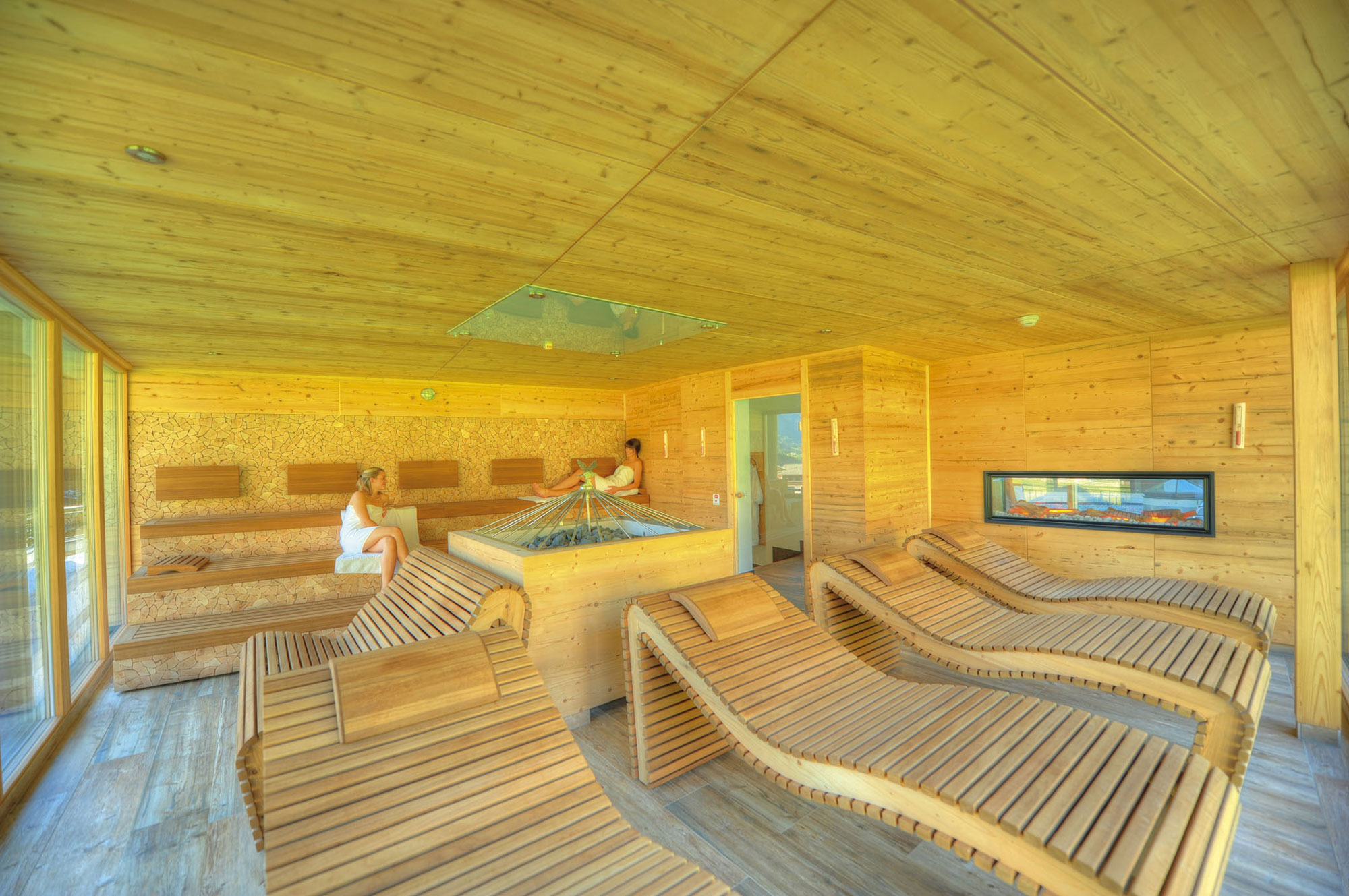 Recuperation for body and soul in our sauna area.